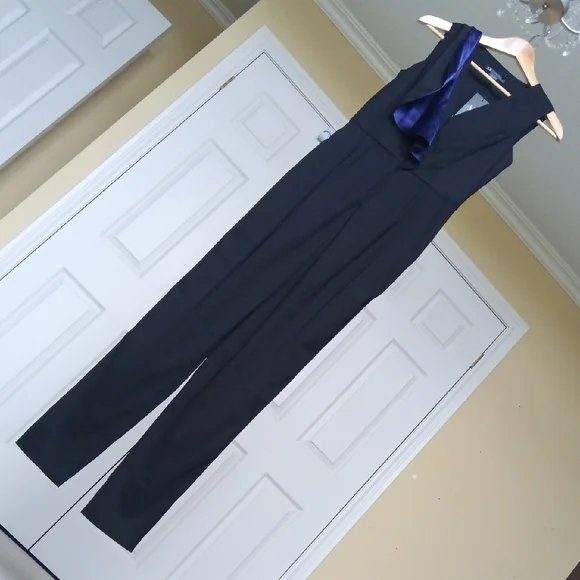 P15"-16" A|X Jumpsuit In Black and Blue - Picture 3 of 12